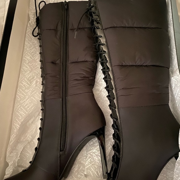 INC International Concepts Black Over-the-Knee Boots - Picture 5 of 11